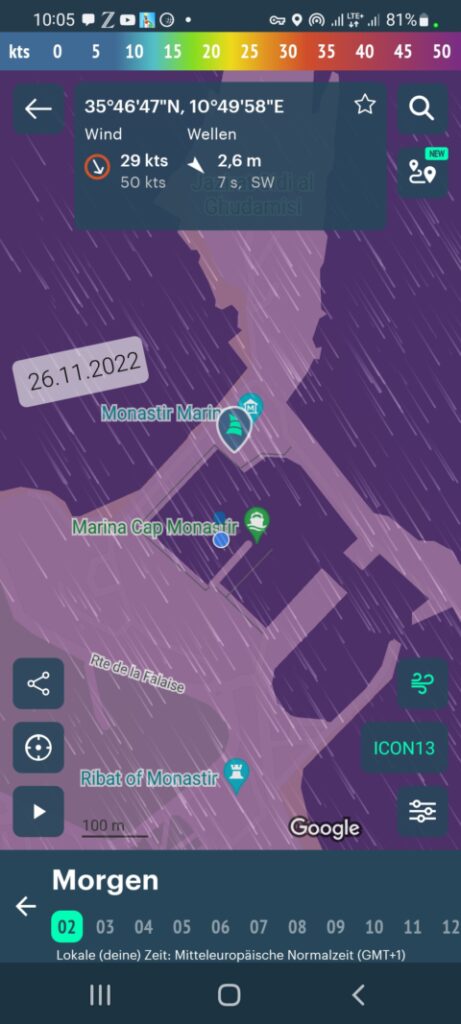 Sturm in Monastir
